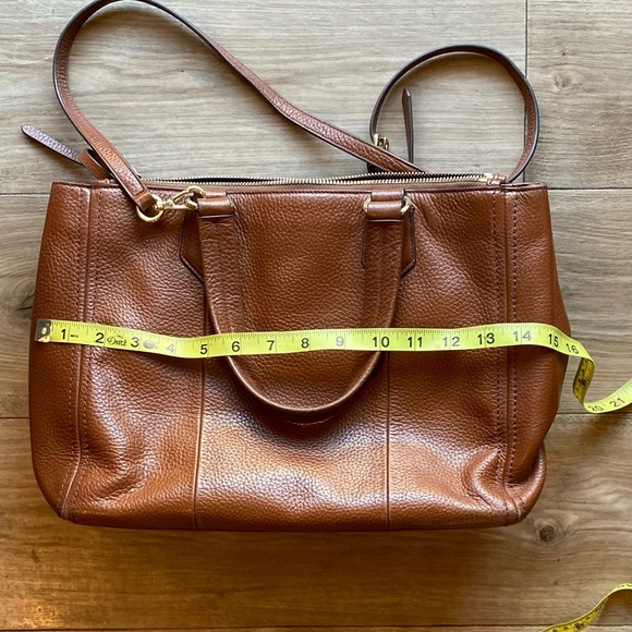 Cole Haan Brown Leather Tote - Picture 5 of 10